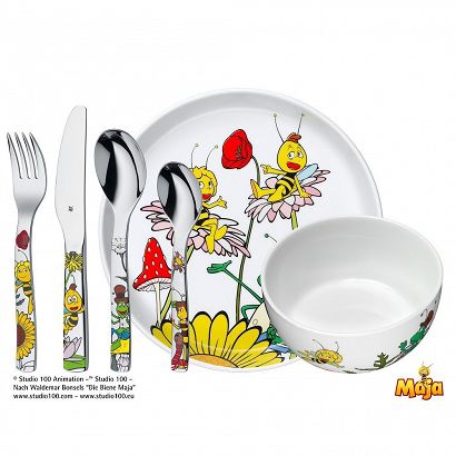 Zestaw dla dzieci WMF Pszczółka Maja 6 szt.