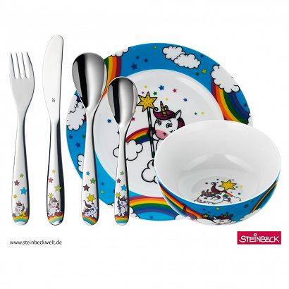 WMF - Zestaw dla dzieci 6 el., Jednorożec Disney